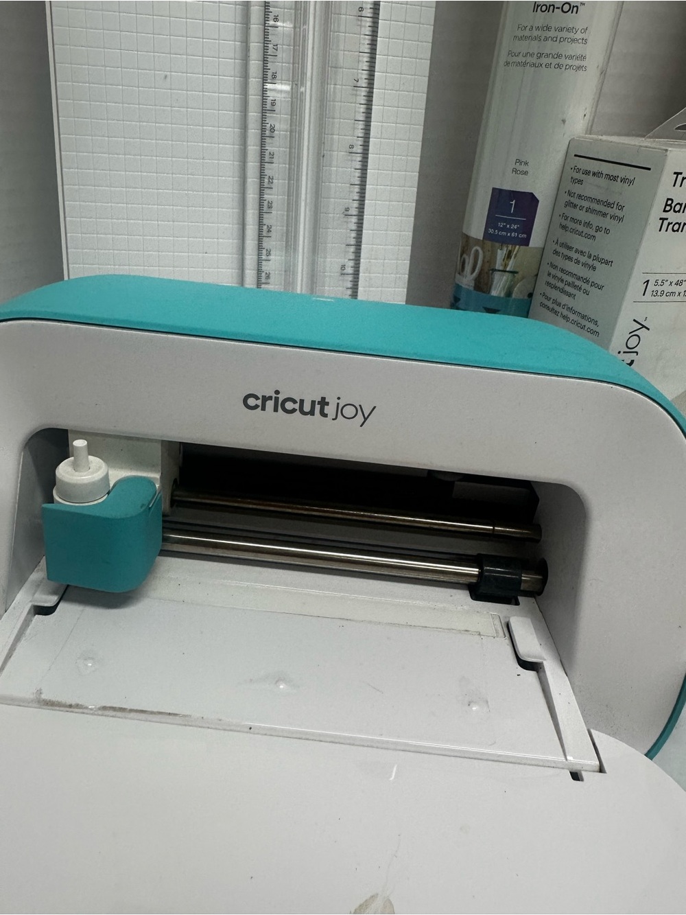 Cricut Joy Bundle Machine Tools Trimmer Transfer Tape Iron-On Vinyl Tested